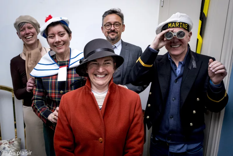 escape cruise entre amis, en famille, en couple, en groupe activité à faire à 4 escape room escape game au plaisir maison d'hôtes ludique et insolite Hastière Dinant Namur Belgique Cluedo B&B
