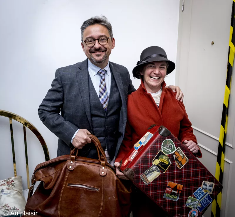 escape cruise entre amis, en famille, en couple, en groupe activité à faire à 4 escape room escape game au plaisir maison d'hôtes ludique et insolite Hastière Dinant Namur Belgique Cluedo B&B